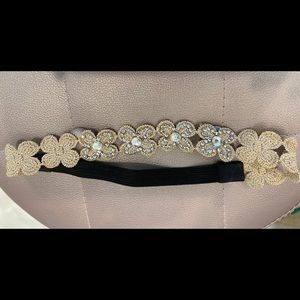 Ivory Rhinestone Headband